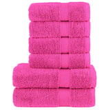 6-Delige Handdoekenset Solund 600 G/M² Kleurig