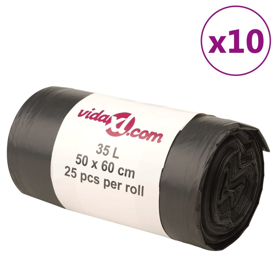 Vuilniszakken 150 St Zwart