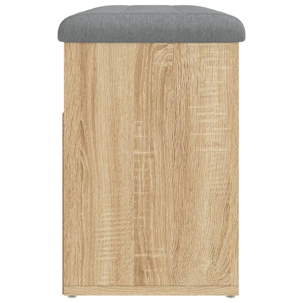 Schoenenbank 82X32X45,5 Cm Bewerkt Hout Kleurig