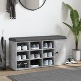 Schoenenbank 102X32X50 Cm Bewerkt Hout