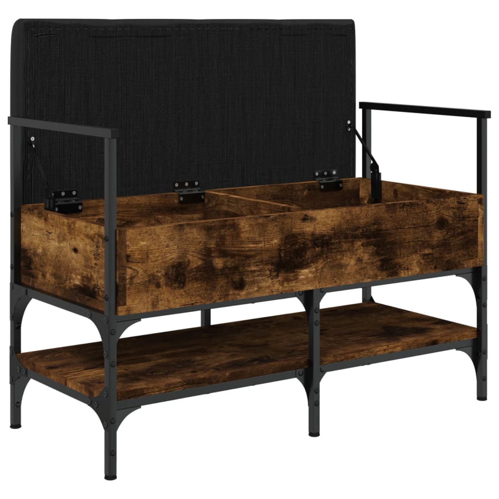 Schoenenbank 85,5X42X57,5 Cm Bewerkt Hout Kleurig