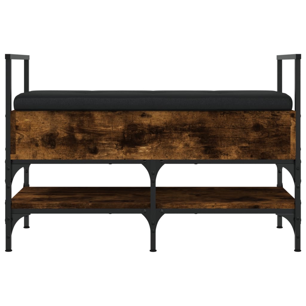 Schoenenbank 85,5X42X57,5 Cm Bewerkt Hout Kleurig