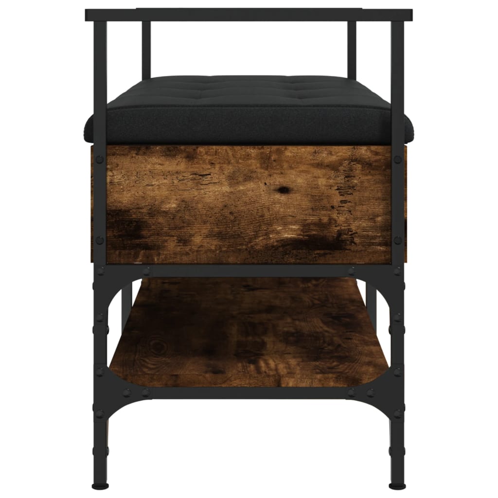 Schoenenbank 85,5X42X57,5 Cm Bewerkt Hout Kleurig