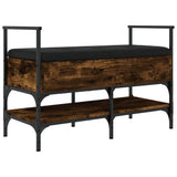 Schoenenbank 85,5X42X57,5 Cm Bewerkt Hout Kleurig