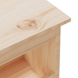 Halbank Massief Grenenhout
