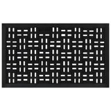Deurmat Rechthoekig 45X75 Cm Rubber