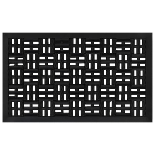 Deurmat Rechthoekig 45X75 Cm Rubber