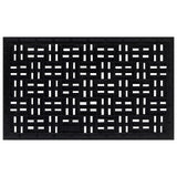 Deurmat Rechthoekig 45X75 Cm Rubber