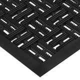 Deurmat Rechthoekig 45X75 Cm Rubber