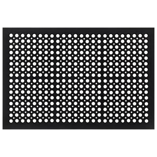 Deurmat Rechthoekig 60X90 Cm Rubber