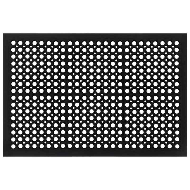 Deurmat Rechthoekig 60X90 Cm Rubber