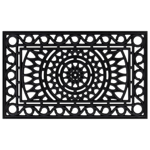 Deurmat Rechthoekig 45X75 Cm Rubber