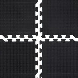 Rubbertegel 12 Mm 90X120 Cm Zwart