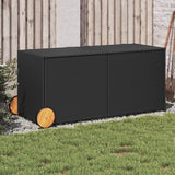 Tuinbox Met Wielen 190 L Poly Rattan