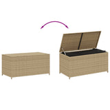 Tuinbox Met Wielen 190 L Poly Rattan