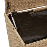 Tuinbox Met Wielen 190 L Poly Rattan