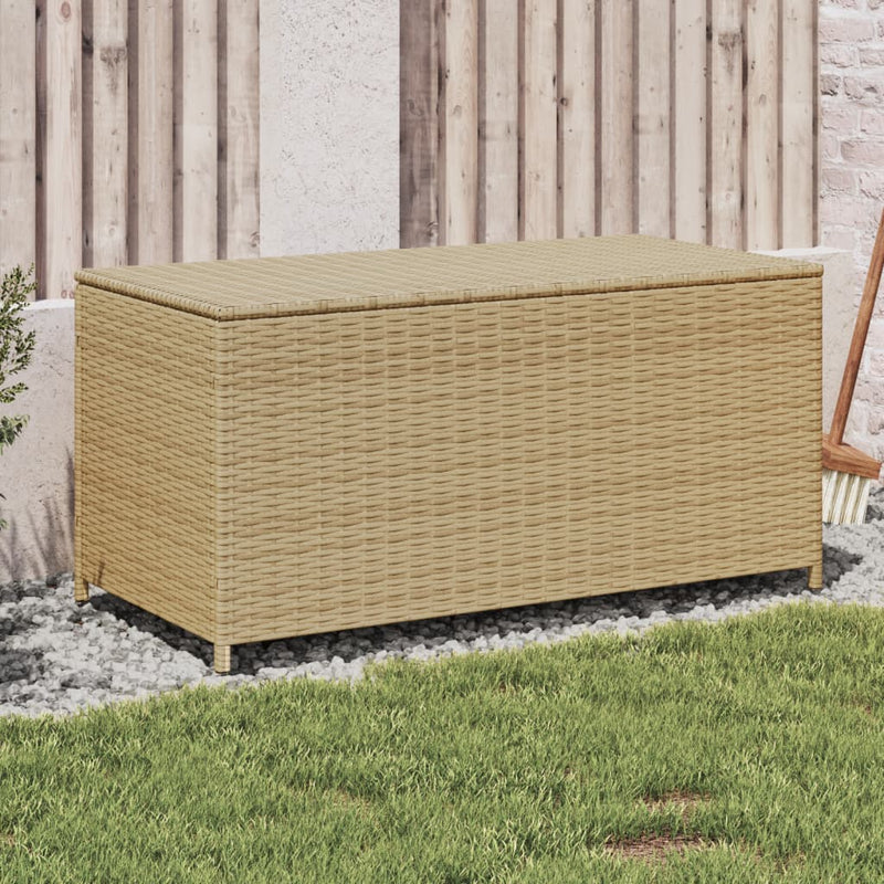 Tuinbox Met Wielen 190 L Poly Rattan