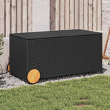 Tuinbox Met Wielen 190 L Poly Rattan