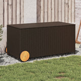 Tuinbox Met Wielen 190 L Poly Rattan
