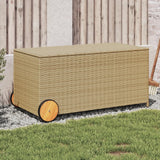 Tuinbox Met Wielen 190 L Poly Rattan