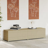 Tuinbox Met Wielen 190 L Poly Rattan