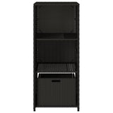 Tuinkast 50X55X115 Cm Poly Rattan