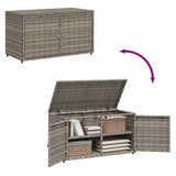 Tuinkast 110X55X60,5 Cm Poly Rattan