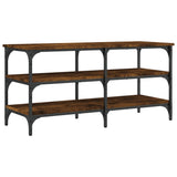 Schoenenbankje 100X38,5X49 Cm Bewerkt Hout Kleurig