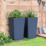 Plantenbakken 32,5X32,5X57 Cm Polypropeen