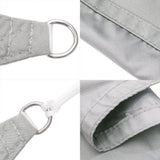 Zonnezeil 3X2 M 100% Polyester Oxford Lichtgrijs
