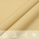 Zonnezeil 3X2 M 100% Polyester Oxford Kleurig Zand