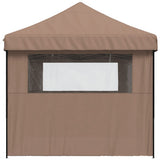 Partytent Inklapbaar Pop-Up Bruin