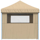 Partytent Inklapbaar Pop-Up Beige