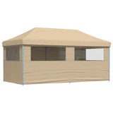 Partytent Inklapbaar Pop-Up Beige