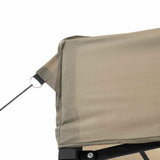 Partytent Inklapbaar Pop-Up 440X292X315 Cm Taupe
