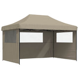 Partytent Inklapbaar Pop-Up Taupe