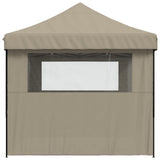 Partytent Inklapbaar Pop-Up Taupe