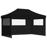 Partytent Inklapbaar Pop-Up Zwart