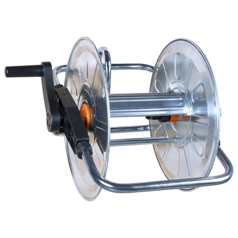Slanghaspel Voor 50 M 1/2" Of 35 M 3/4" Slang Wandmontage Staal