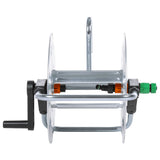 Slanghaspel Voor 50 M 1/2" Of 35 M 3/4" Slang Wandmontage Staal