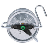 Slanghaspel Voor 50 M 1/2" Of 35 M 3/4" Slang Wandmontage Staal
