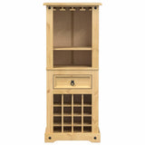 Wijnrek Corona 56X35X134,5 Cm Massief Grenenhout