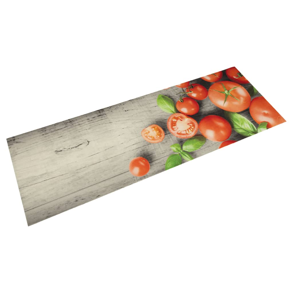 Keukenmat Wasbaar Print Fluweel Tomaten
