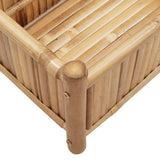 Plantenbak 100X30X25 Cm Bamboe