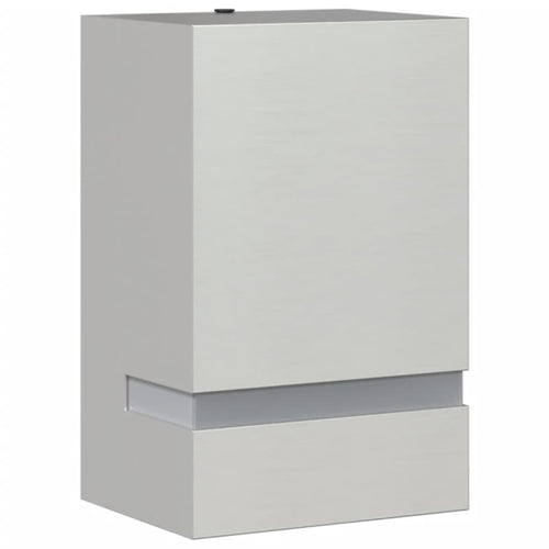 Buitenwandlamp Roestvrij Staal Kleurig Zilver