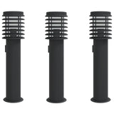Buitenvloerlampen Stopcontact 60 Cm Roestvrijstaal