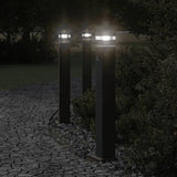 Buitenvloerlampen Aluminium Zwart