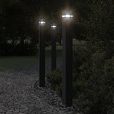 Buitenvloerlampen Aluminium Zwart