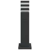 Buitenvloerlampen Aluminium Zwart