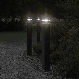 Buitenvloerlampen Aluminium Zwart